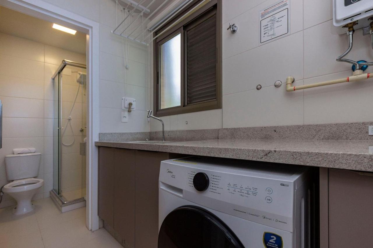 Punta Blu 101-9 - Apartamento De Alto Padrao Em Condominio Exclusivo, Quadra Poliesportiva - Piscina - Portaria 24H. Bombinhas Bagian luar foto